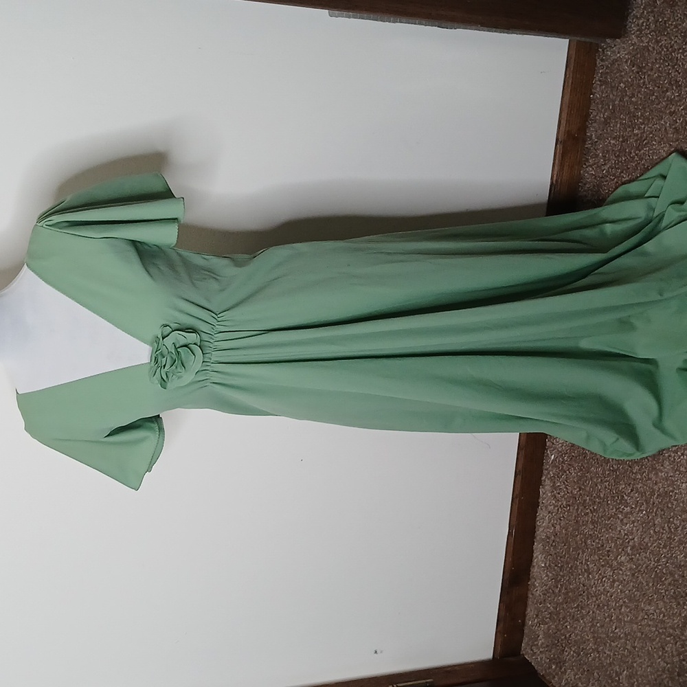 Vintage homemade 1970's maxi dress size small - Picture 1 of 15